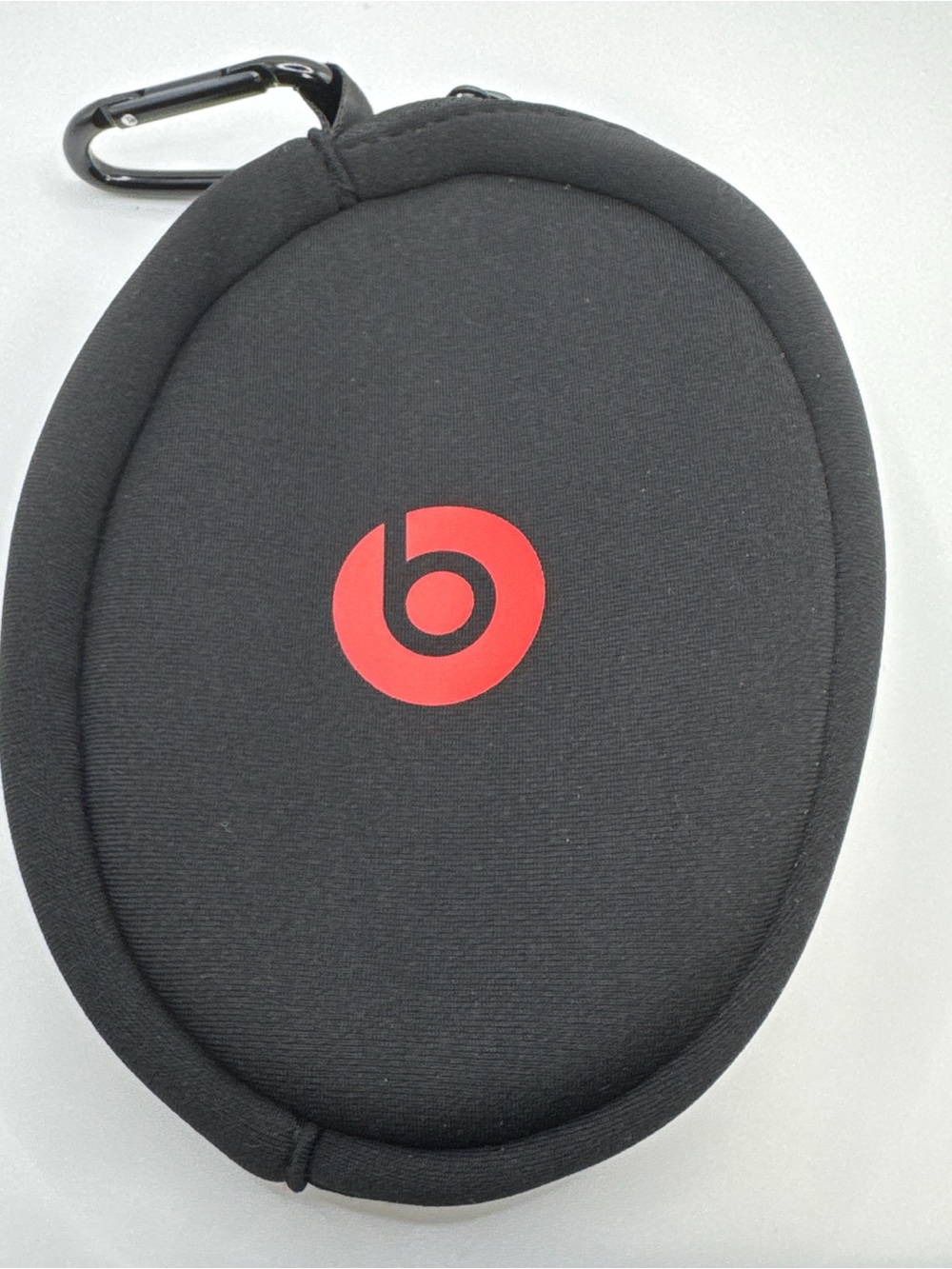 Authentic Beats By Dre Pill Portable Speaker Hard Shell Carry Case Black Red